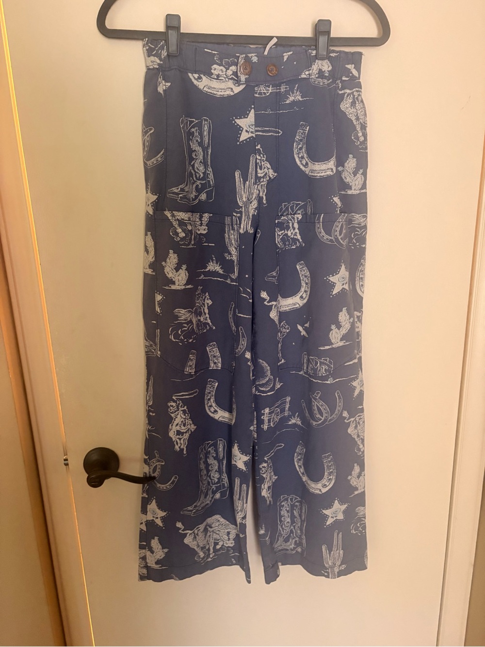 Free People Seaside Pull-On Pants, size XS - Picture 6 of 9